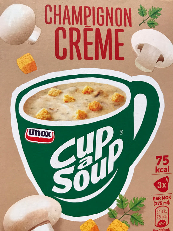 Unox Champignon creme Cup a Soup 3pack
