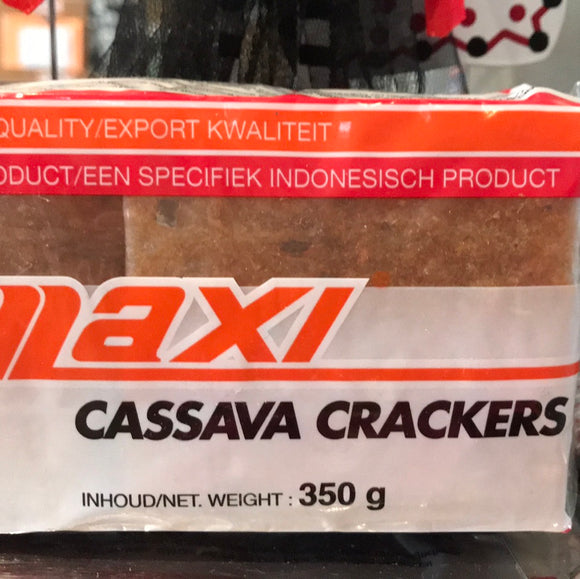 Maxi Cassava Crackers 350g