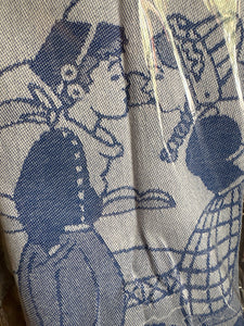 Dish Towel Blue Kiss and couple