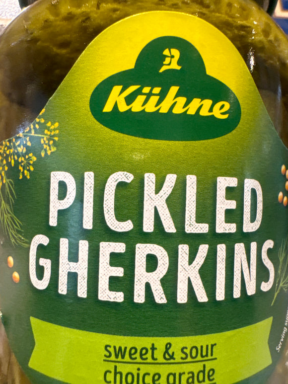 Kuhne Pickled Gherkins 330g