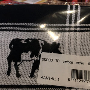 Dish towel Black Cow