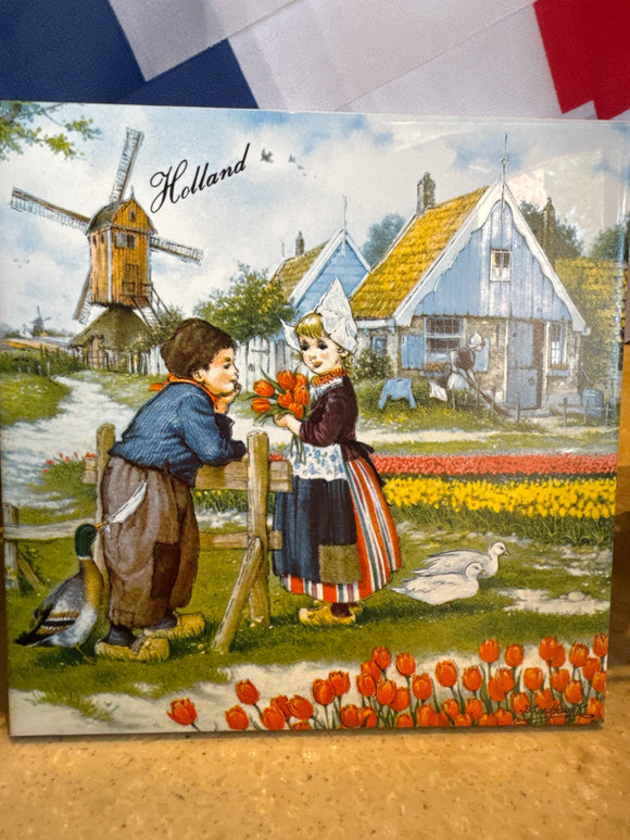 Boy & Girl Tile Holland 5x5
