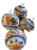 Ornaments Delft Blue (Set 4)
