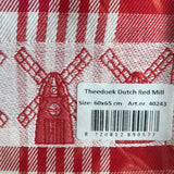 Dish Towel Red wind mill Available only