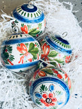 Ornaments Delft Blue (Set 4)
