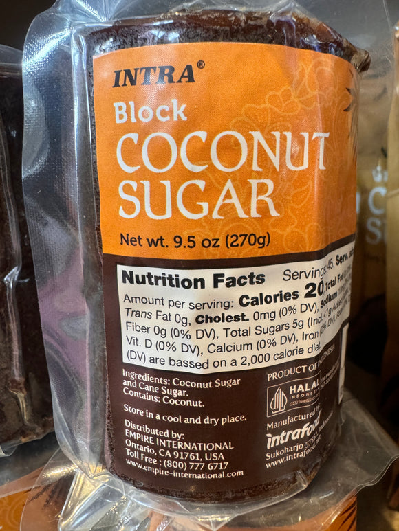 Intra Coconut Sugar 8 oz