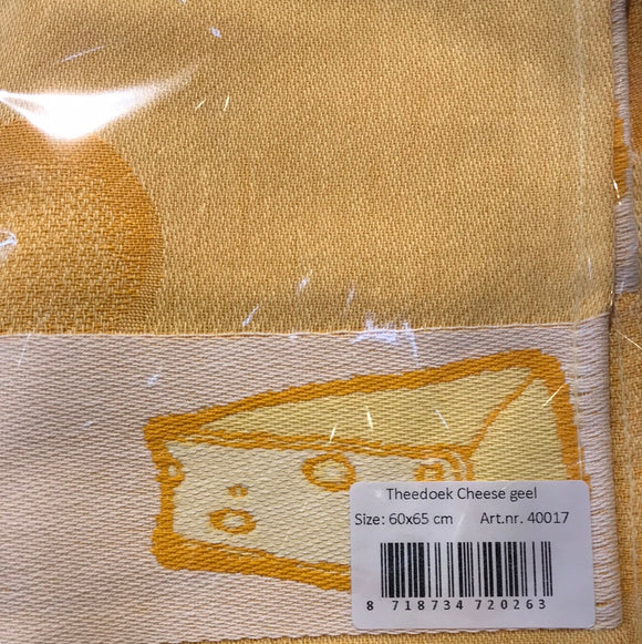 Dish Towel Cheese geel