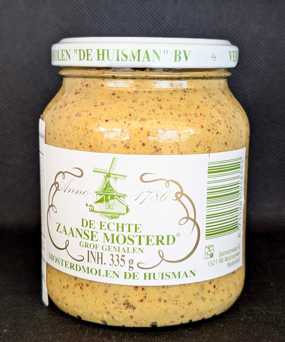 De Echte Zaanse Mosterd Grof Gemalen 335g – http://dutchmarketinusa.com/