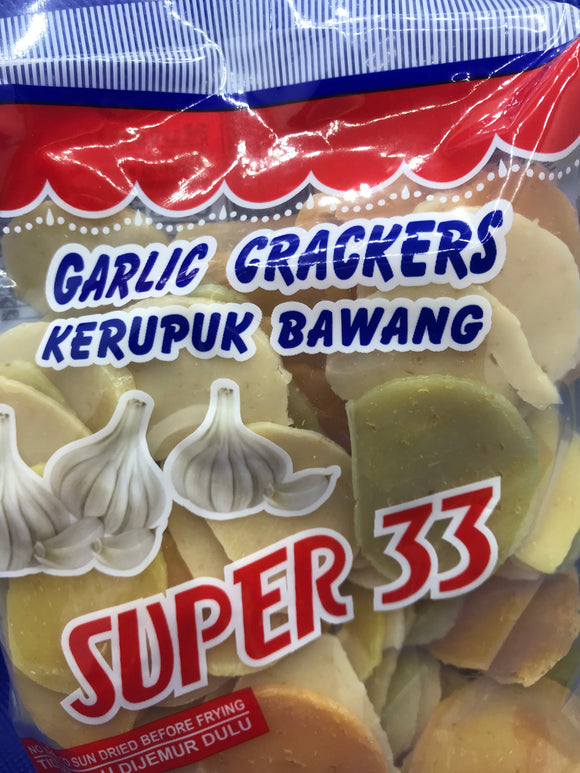 Súper 33 Garlic crackers (Bawang) 200g