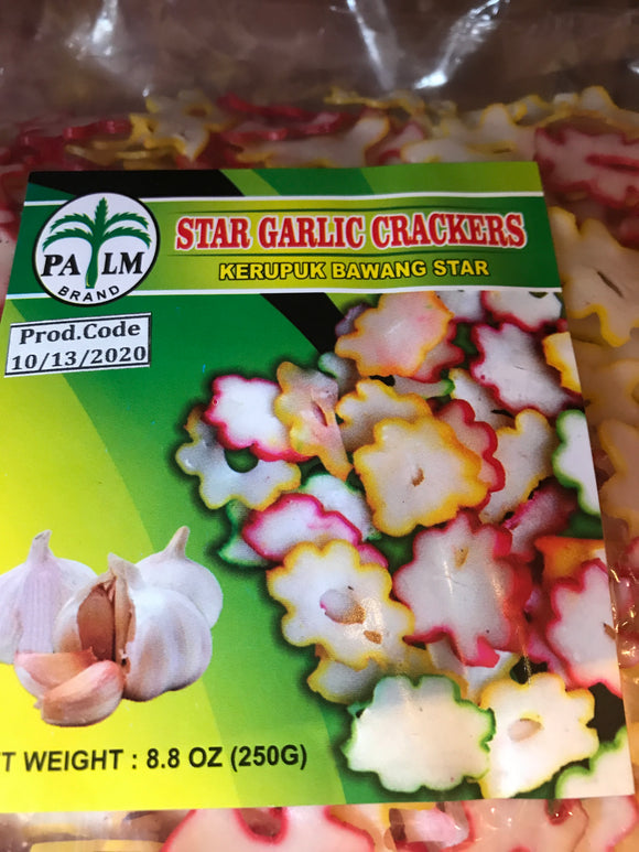 Palm Garlic Crackers (Bawang) 250g
