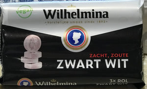 Wilhelmina  Zwart Wit 3 Roll is