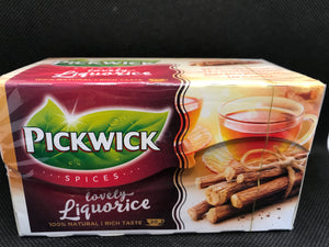 Pickwick Liquorice100% Natural 20ct