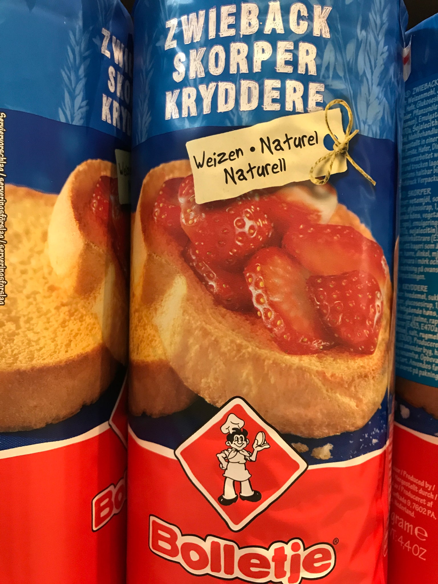 Dutch Rusk Natural Bolletje Rusk Natural 125g – http://dutchmarketinusa.com/