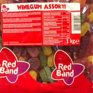 Red Band Winegum Assorti 1kl