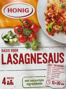 Honig Lasagnesaus Voor 125g