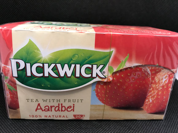 Pickwick tea with Fruit Aardbei 100% Natural 20ct