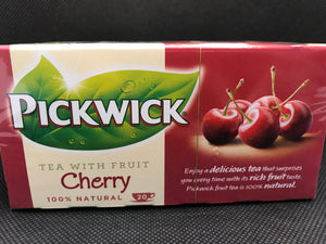Pickwick Tea With Fruit Cherry 100% Natural 20ct
