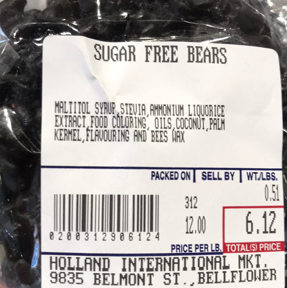 Sugar Free Bears 8oz