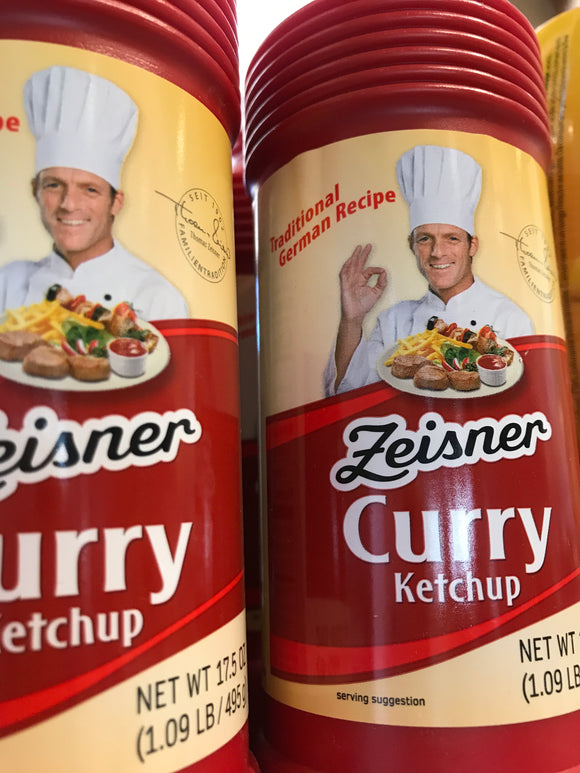 Zeisner Curry Ketchup 495g
