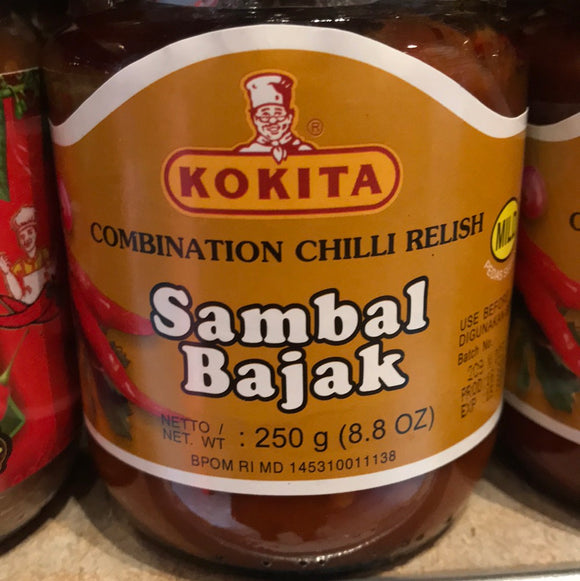 Kokita Sambal Badjak Hot 250g