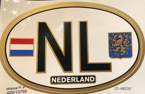 NL NEDERLAND Sticker