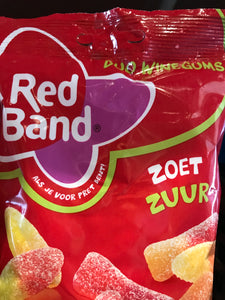 Red Band Zoet Zuur Winegums 166 g