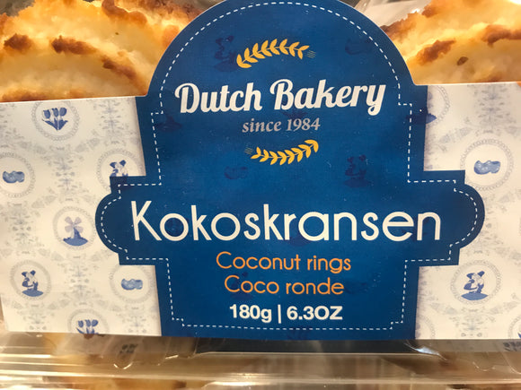 Dutch Bakery Kokoskransen 180g